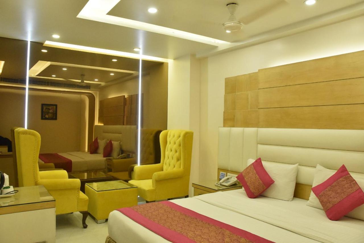Hotel Aman Continental - Paharganj Nova Deli Exterior foto